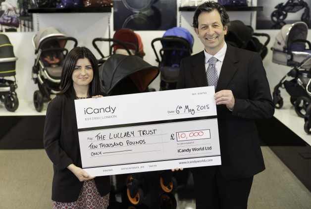 The Lullaby Trust | iCandy | iCandy donates another ten thousand pounds to The Lullaby Trust